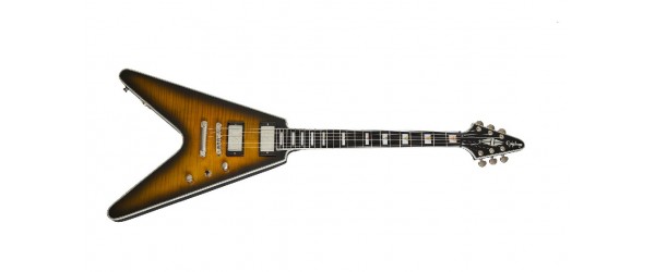Epiphone Flying V Prophecy - Yellow Tiger Aged Gloss