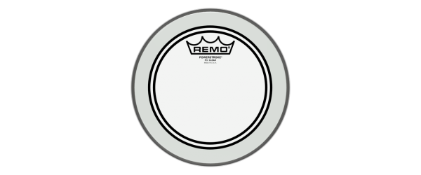 Remo Powerstroke P3 Clear 8"