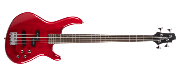 Cort Action Bass Plus - Trans Red